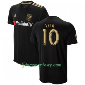 Koszulka Los Angeles FC Vela 10 Domowe Koszulki Piłkarskie 2018-2019 Krótki Rękaw